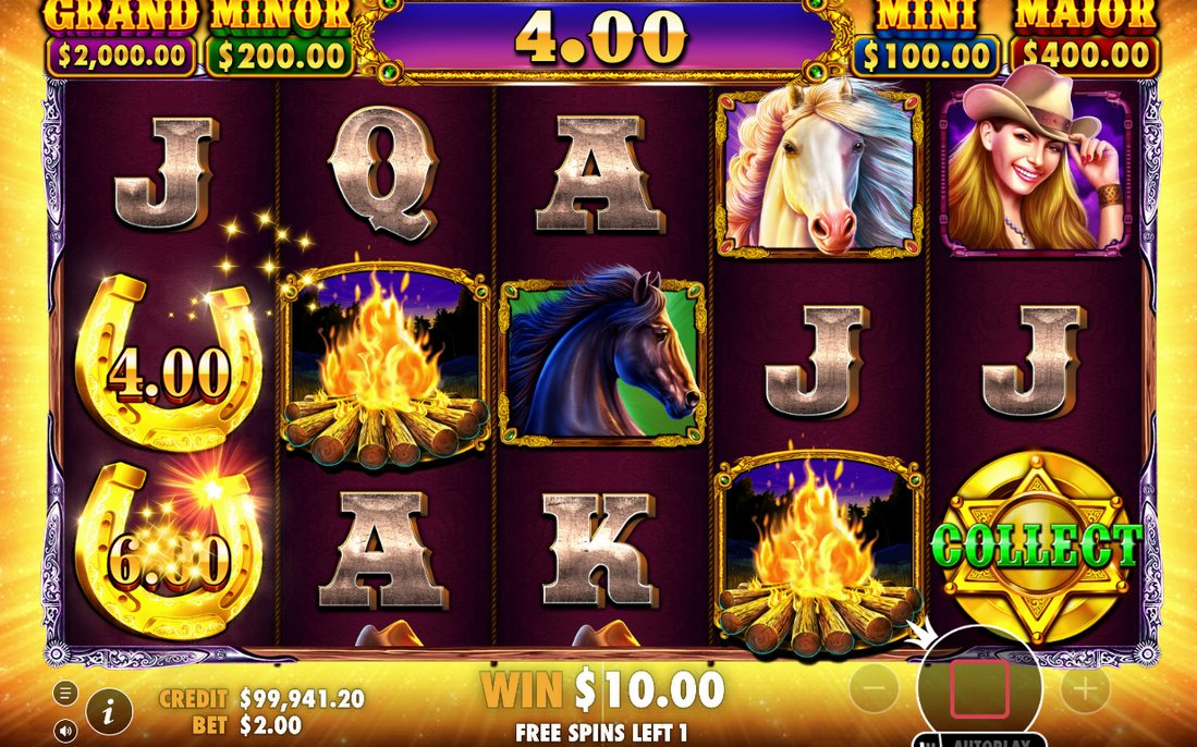 Money Symbols and Collect symbol in Free Spins