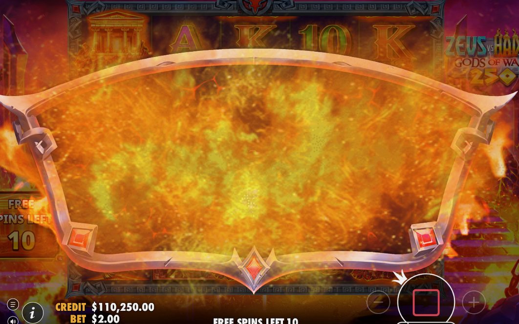 Hades free spins and the expanding WILD at work